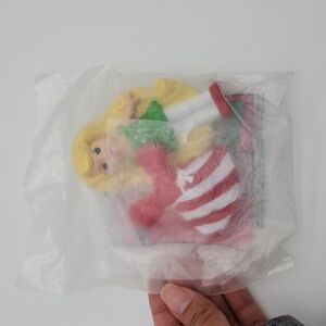 Vintage 1993 McDonalds Holiday Lil Miss Candy Stripes Happy Meal